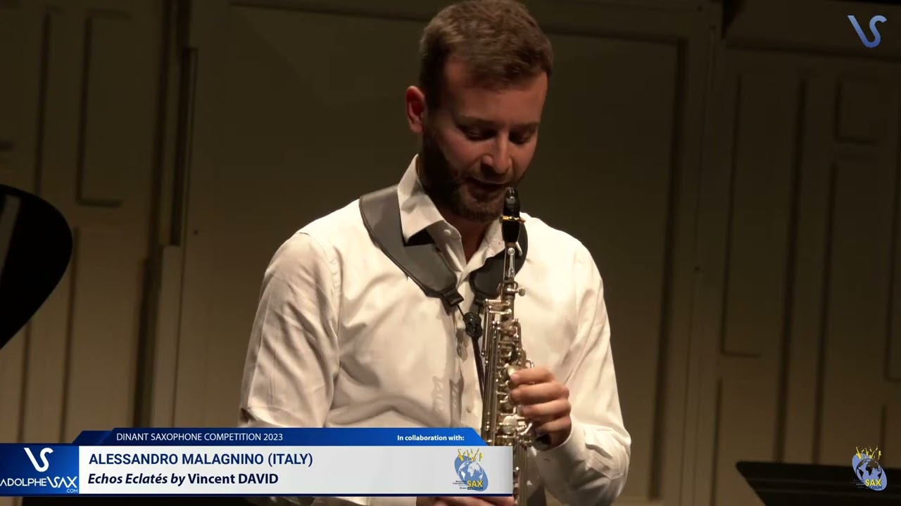 Alessandro MALAGNINO (Italy) plays Echos éclatés by V DAVID