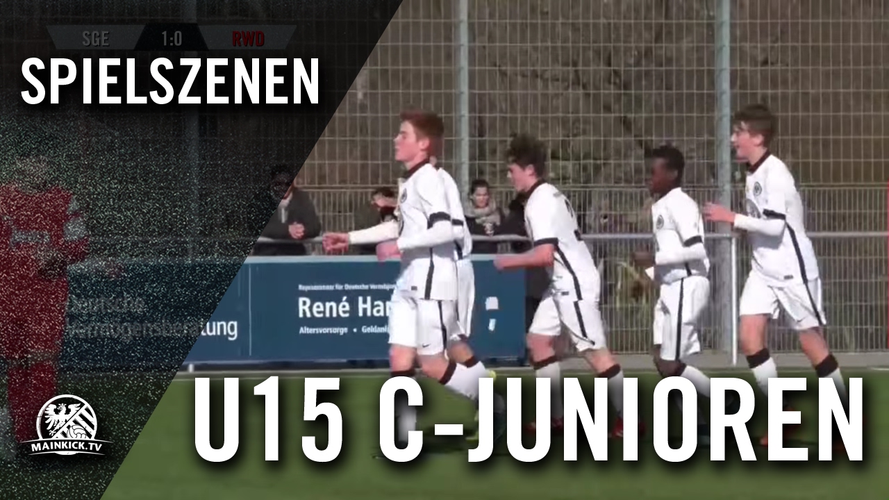 Eintracht Frankfurt II - SKV RW Darmstadt (U15 C-Junioren, Testspiel) - Spielszenen | MAINKICK.TV