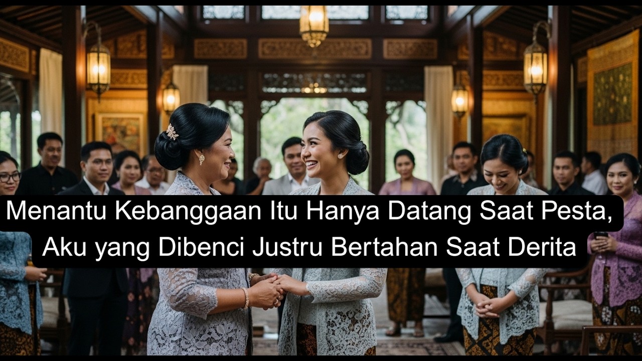 Menantu Kebanggaan Itu Hanya Datang Saat Pesta, Aku yang Dibenci Justru Bertahan Saat Derita