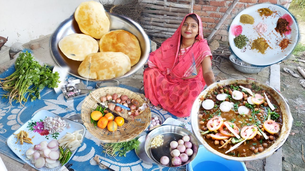 😋SUNDAY SPECIAL में मैंने बनाया अपने बच्चों के लिए मार्केट जैसे छोले भटूरे जिसे बच्चे खाकर नाच उठे
