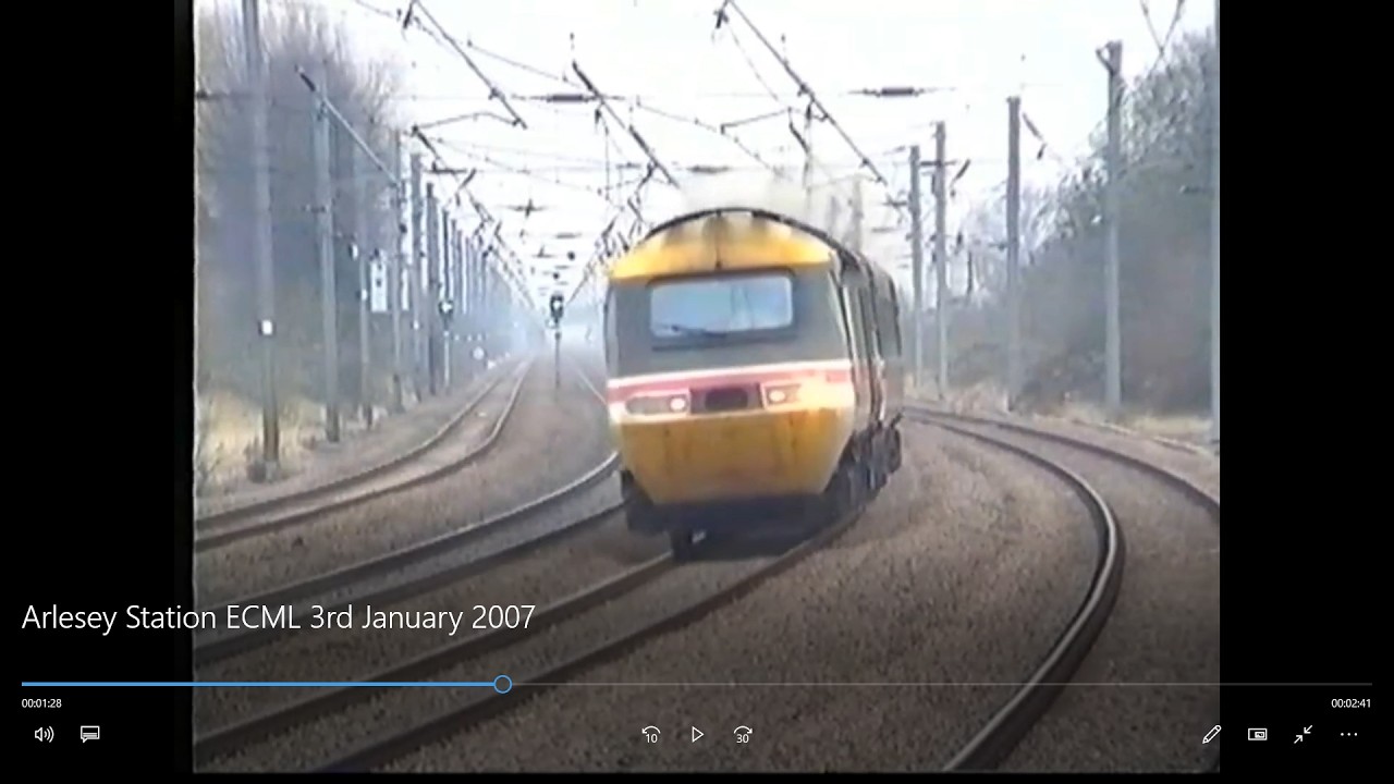 Arlesey Station ECML 3rd January 2007