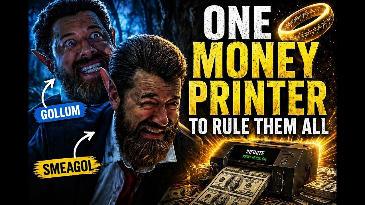 One Money Printer to Rule Them All | Lord of the Rings Bitcoin Parody