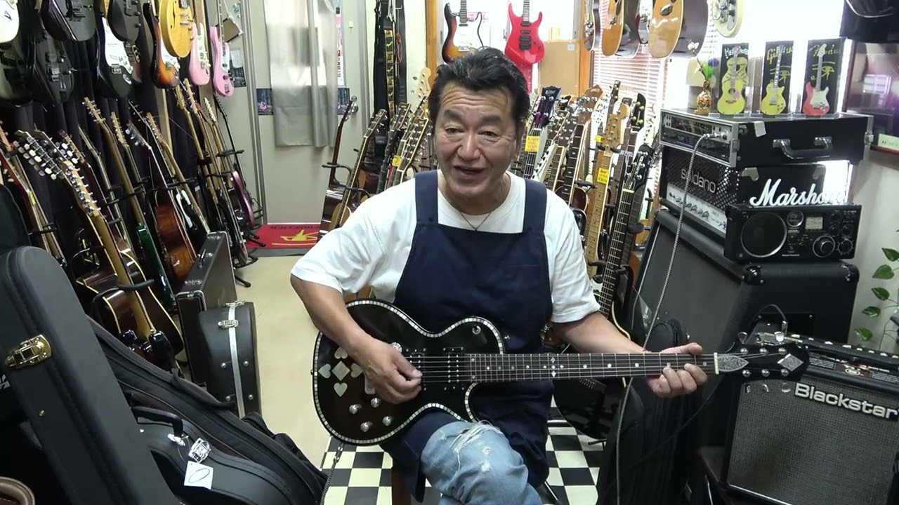 Zemaitis C24SU BLACK PEARL HEART 　ゼマイティス