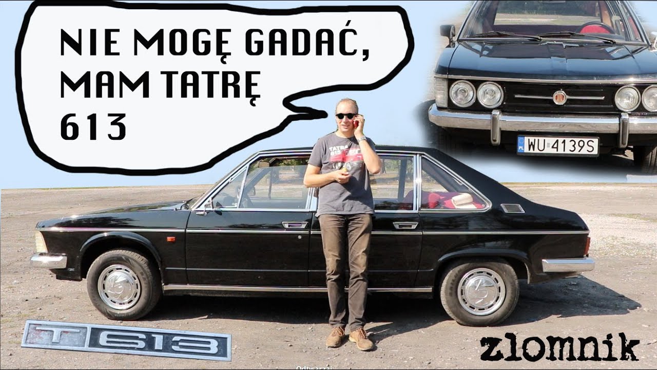 Złomnik: kupiłem Tatrę 613. To Československi potvůr