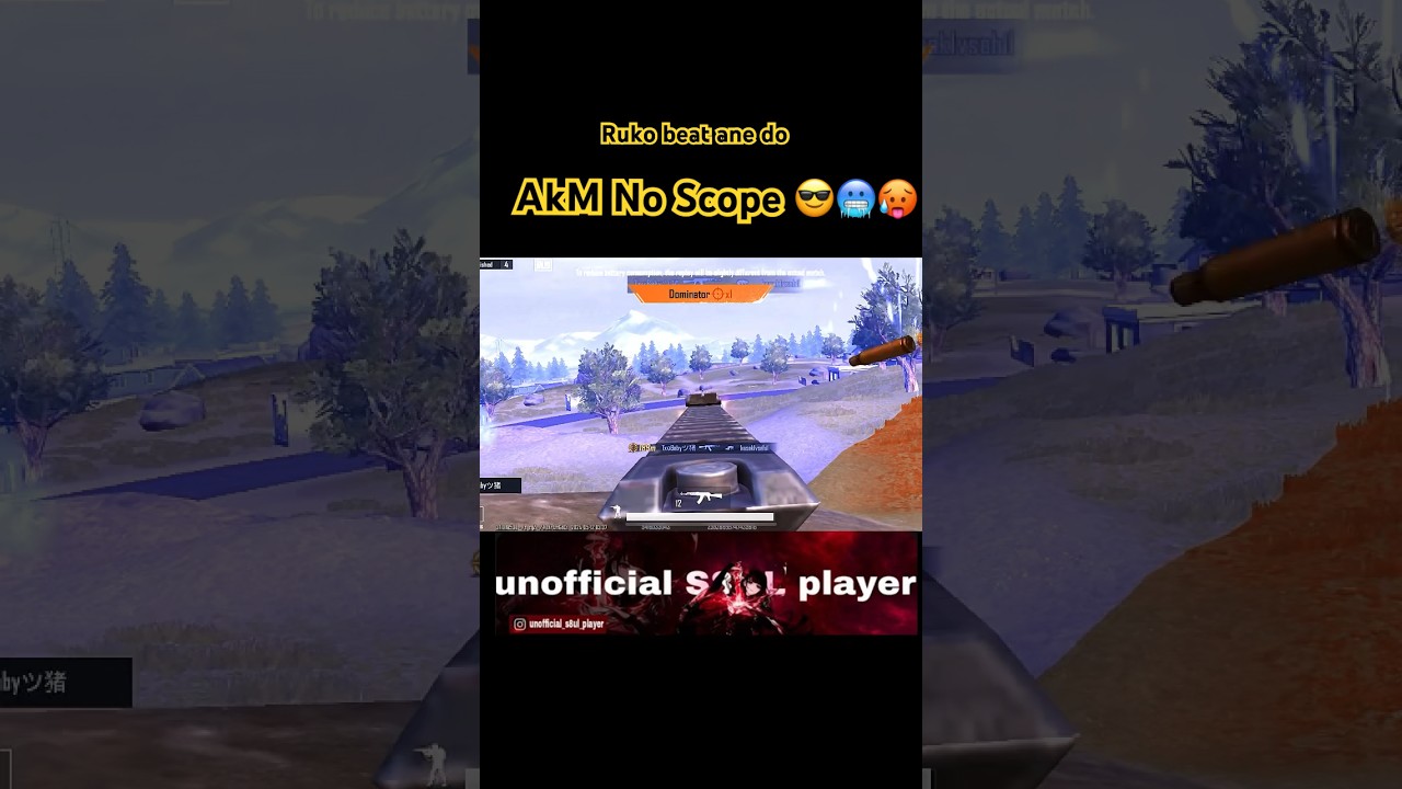 Akm no scope🥶😎#tzscoutop #txspark #bgmi