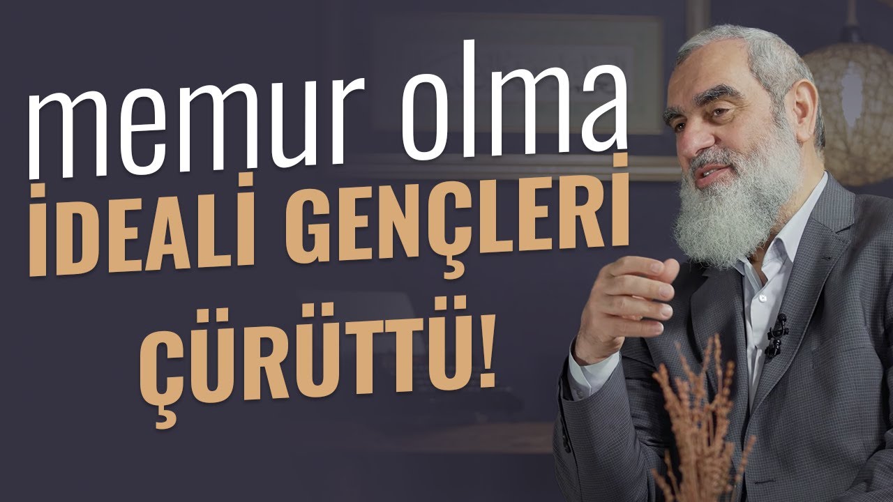 MEMUR OLMA İDEALİ GENÇLERİ ÇÜRÜTTÜ! | Nureddin Yıldız