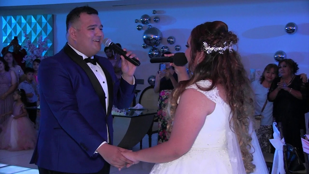 Por Siempre - Harold y Elena Feat  Abraham & Arely  en VIVO con Címbalo Banda