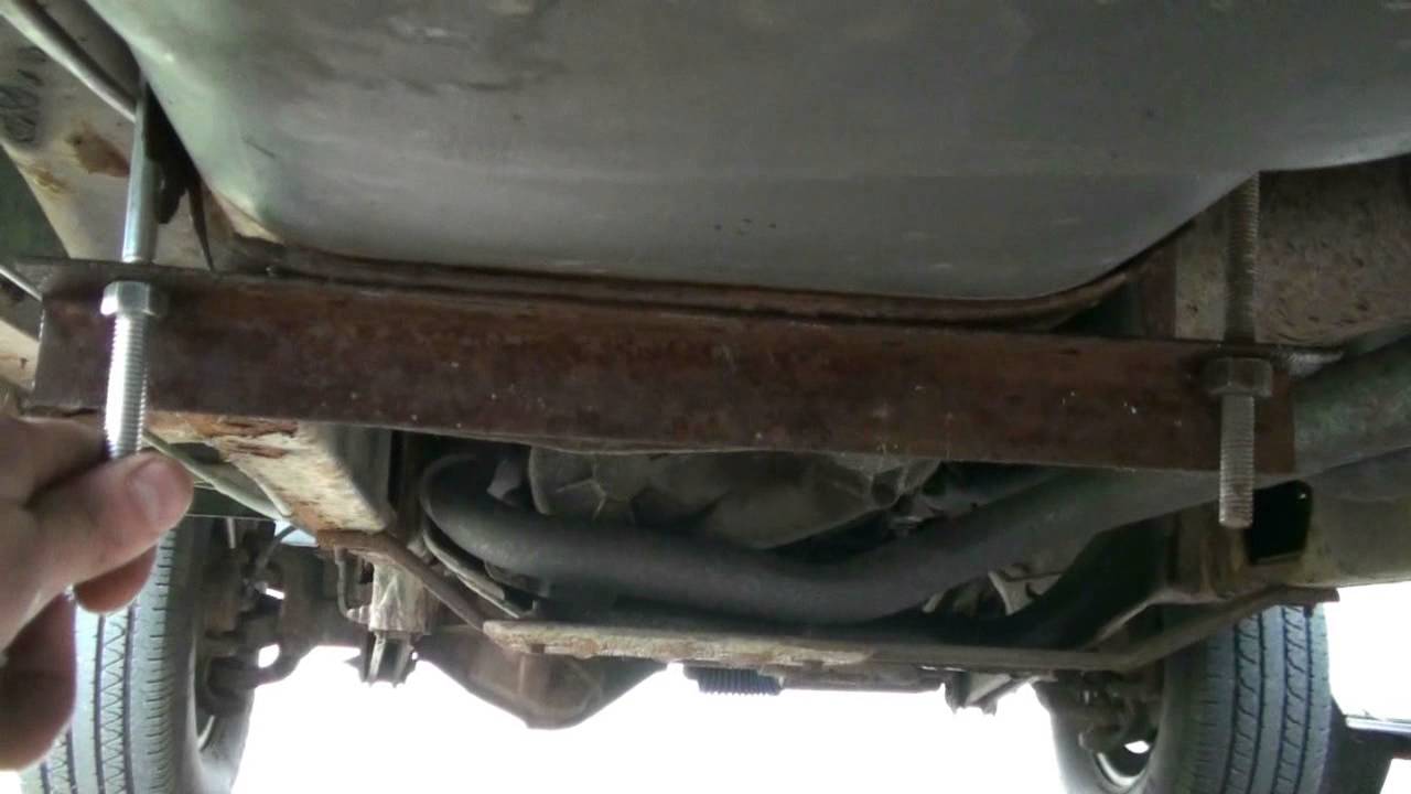 Redneck Temporary Fuel Tank Strap Repair