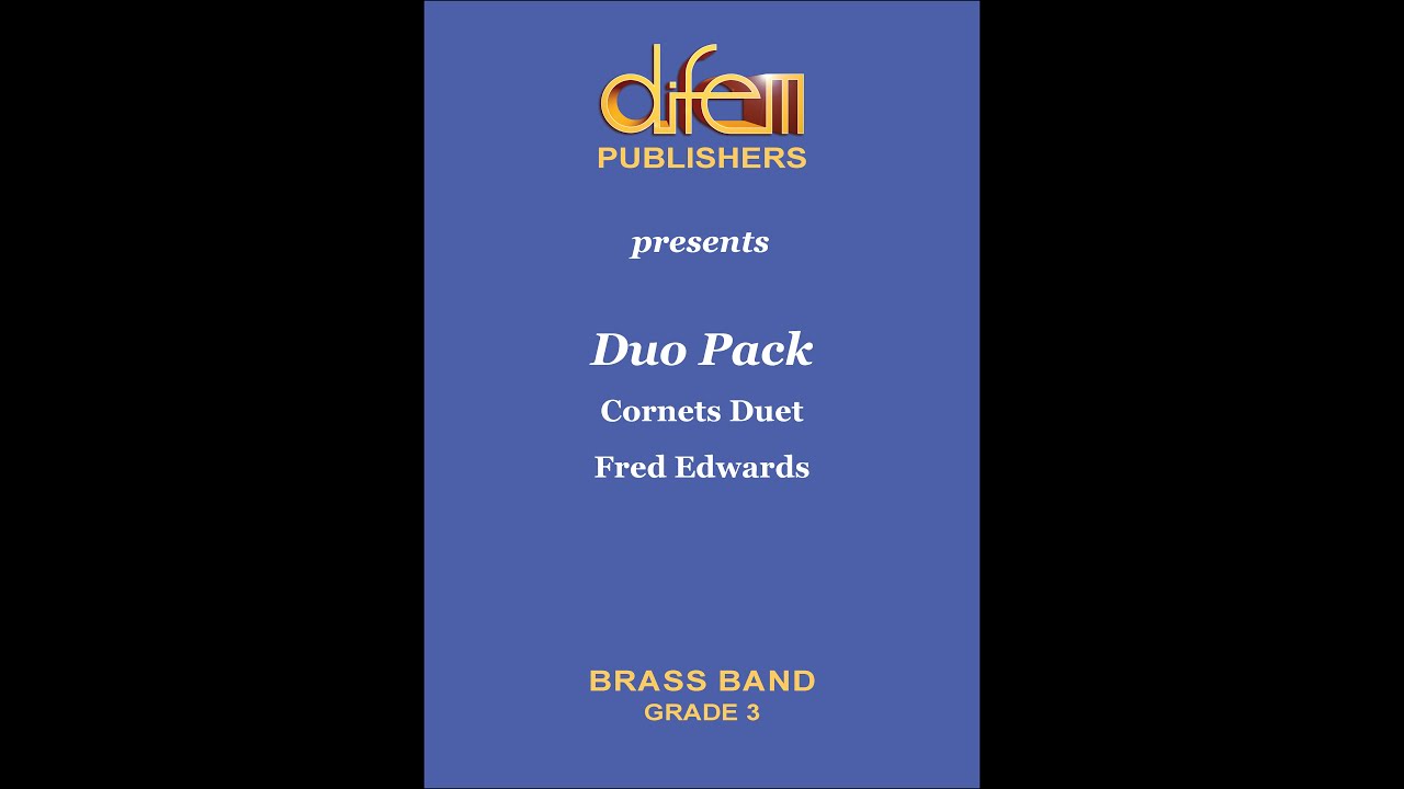 Duo Pack, Cornets duet, for Brass Band by Fred Edwards