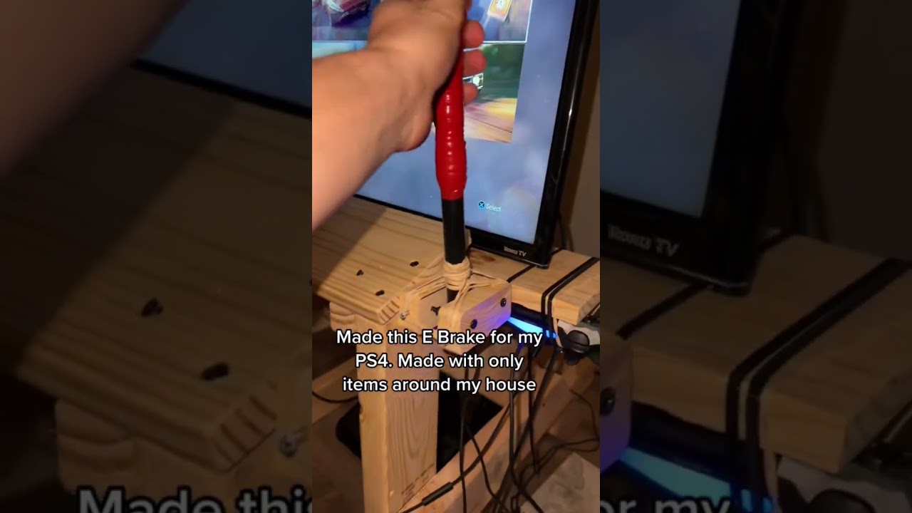 Homemade E Brake for PS4