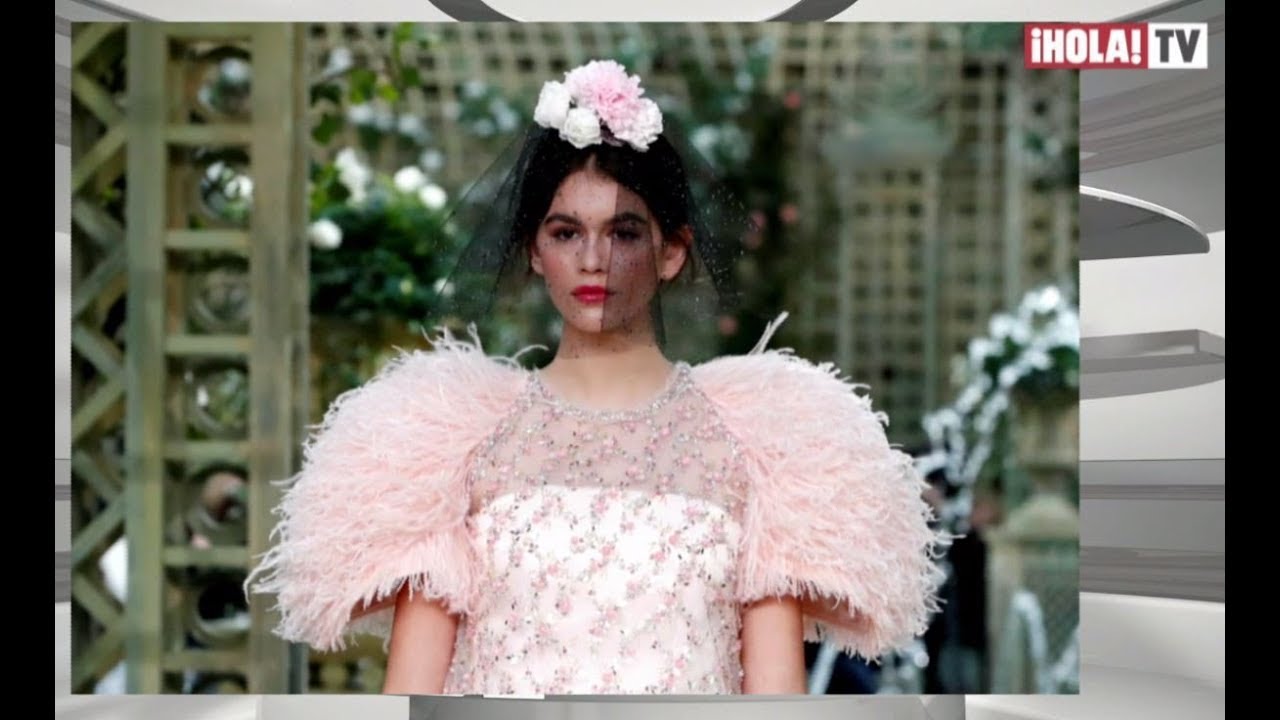 Chanel alta costura irradia brillo en su desfile de París | La Hora ¡HOLA!