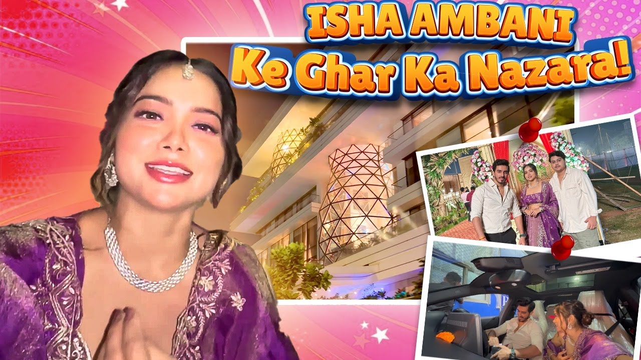 Isha Ambani Ke Ghar Ka Nazara!🤩  | @ManishaRaniComedy