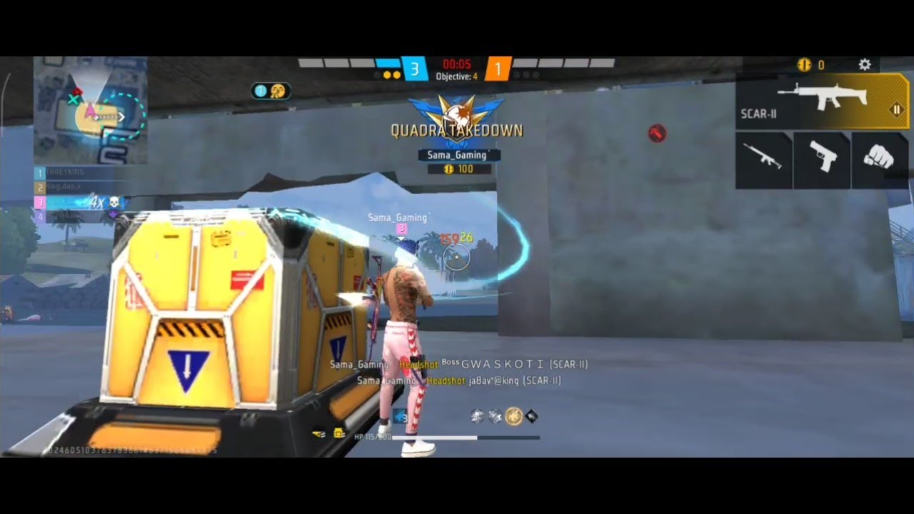 SCAR+SHOTJUN KING играют в CS Rank, сделали 20 убийств #вирусныевидео #freefire