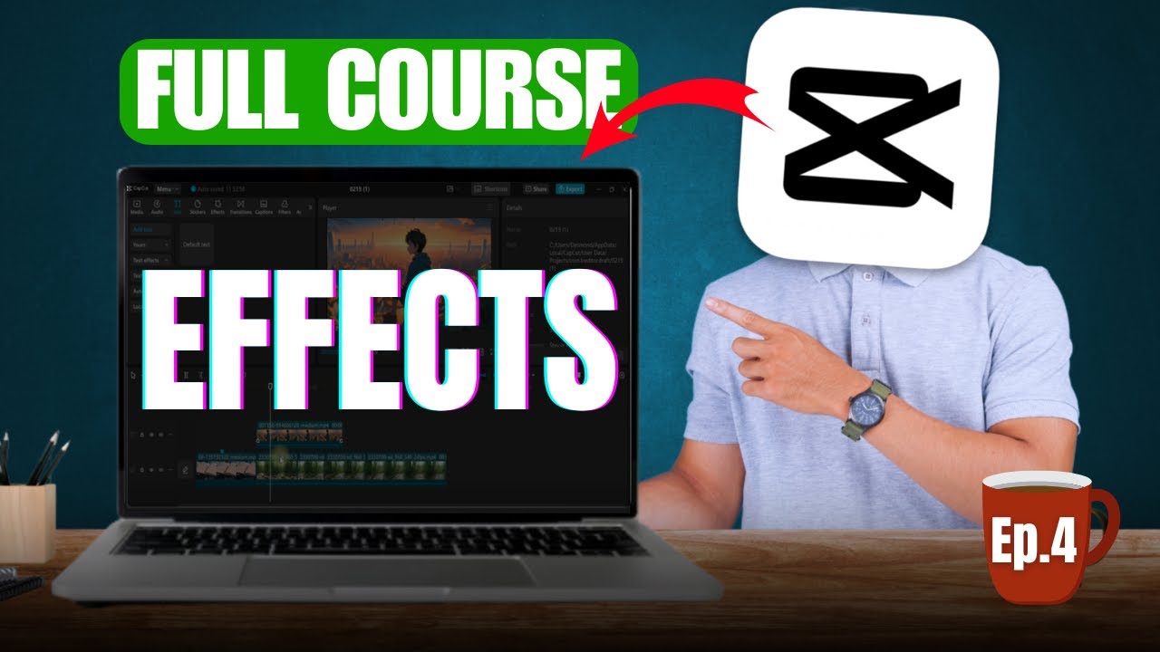Cool Effects & Transitions in CapCut (FREE!) &ndash; 2026 Tutorial