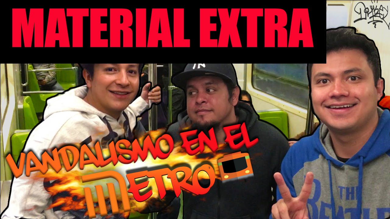 Vlogueando...En el Metro - Escenas extras