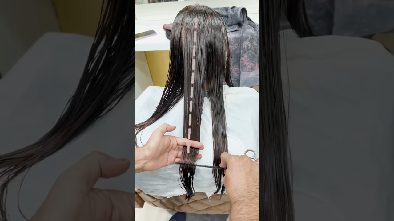 Deep U Hair Cut Mini Tutorial Easy And Fast
