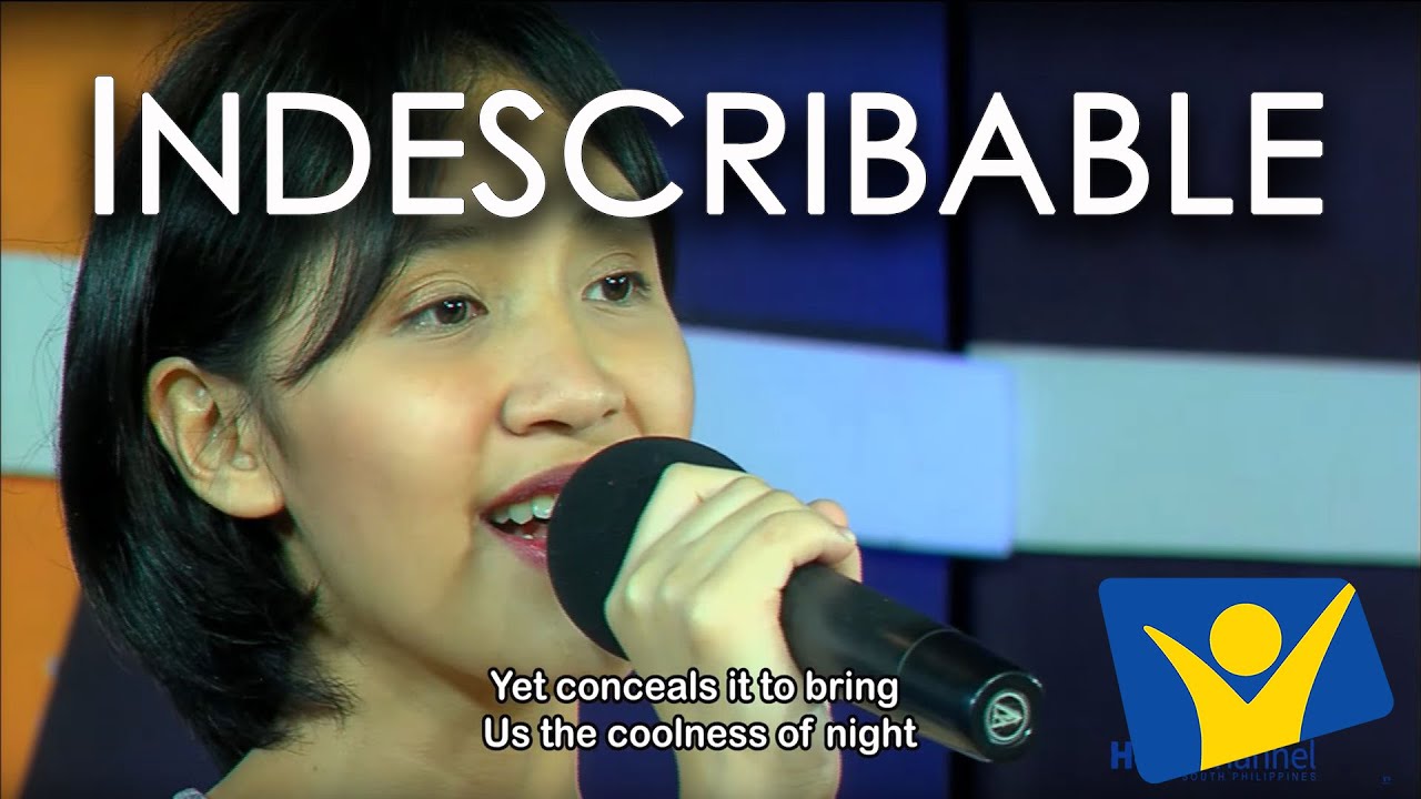 INDESCRIBABLE | Sacia Gallogo (Cover)