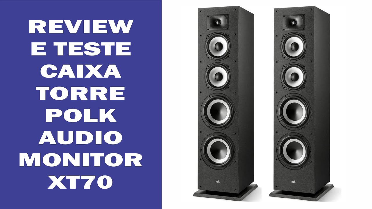 Review Caixa Torre Polk Audio XT70