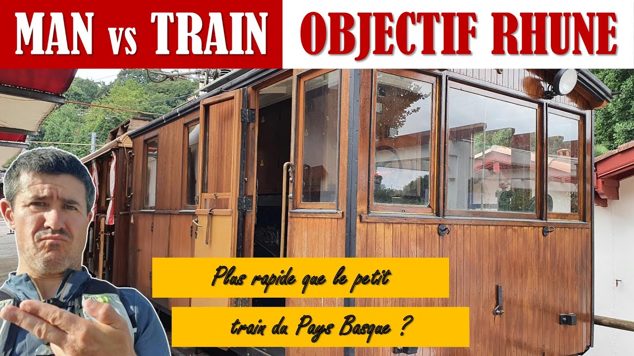 MAN vs TRAIN : Objectif Rhune | Qui sera le plus rapide ?