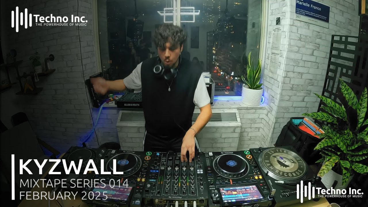 KYZWALL | The Fresh French Acid Energy Straight From NYC | TiNC MIXTAPE 014