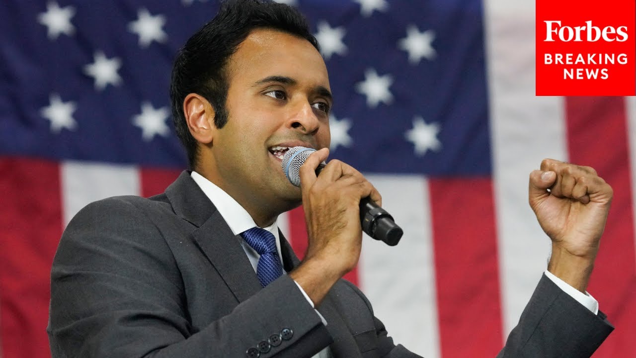 Ohio Governor Candidate Vivek Ramaswamy Holds Town Hall In Cincinnati