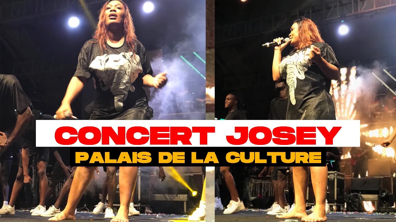 CONCERT LIVE DE JOSEY AU PALAIS DE LA CULTURE