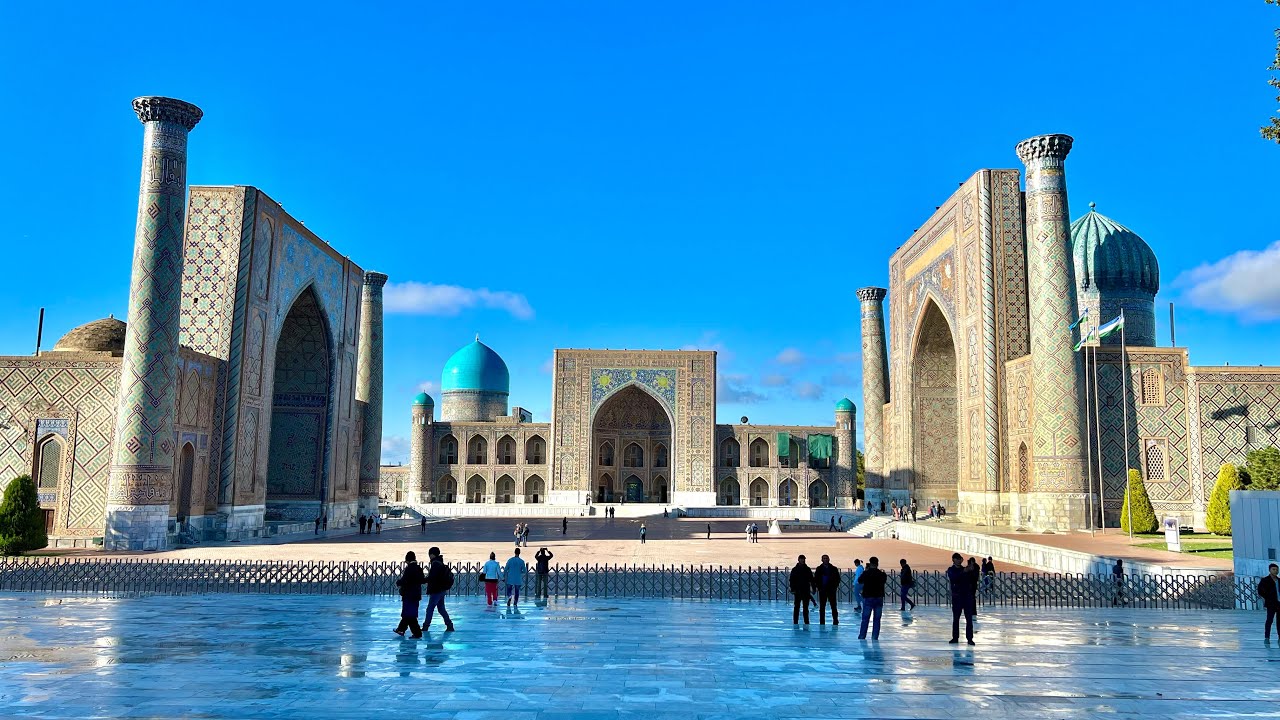 Samarqand| Registon| Площадь Регистан| Самарканд| 2022