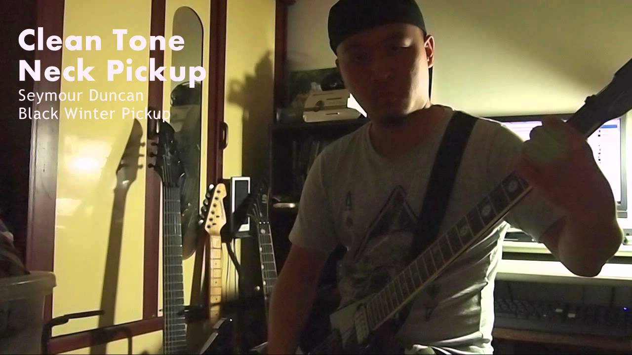 Kxk Custom KV w/ Seymour Duncan Black Winter Pickups Tone test