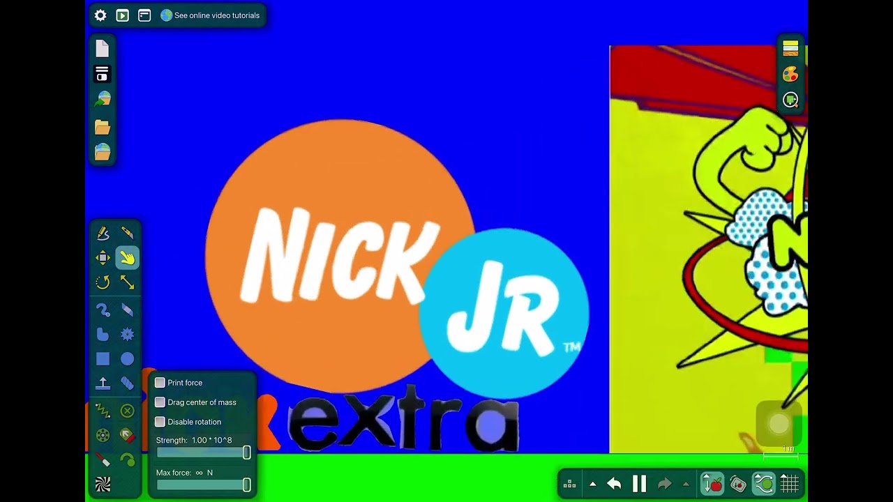 NICK LOGOS FLOOR IS LAVA