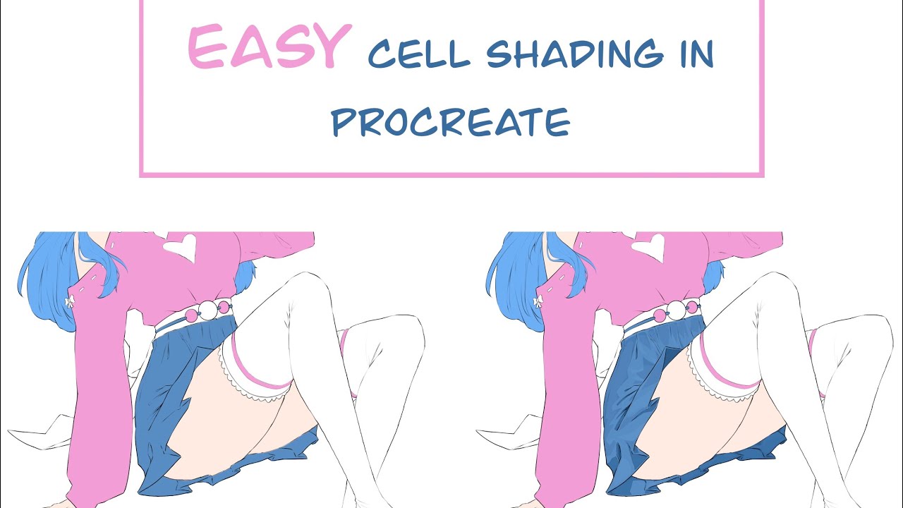 NO BRUSH Anime Shading Technique