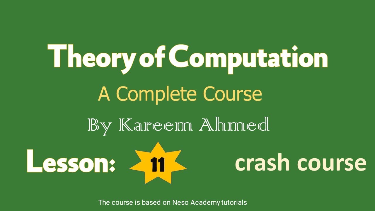 Lecture 11 || Theory of Computation in Arabic || Minimization of DFA Partitioning method