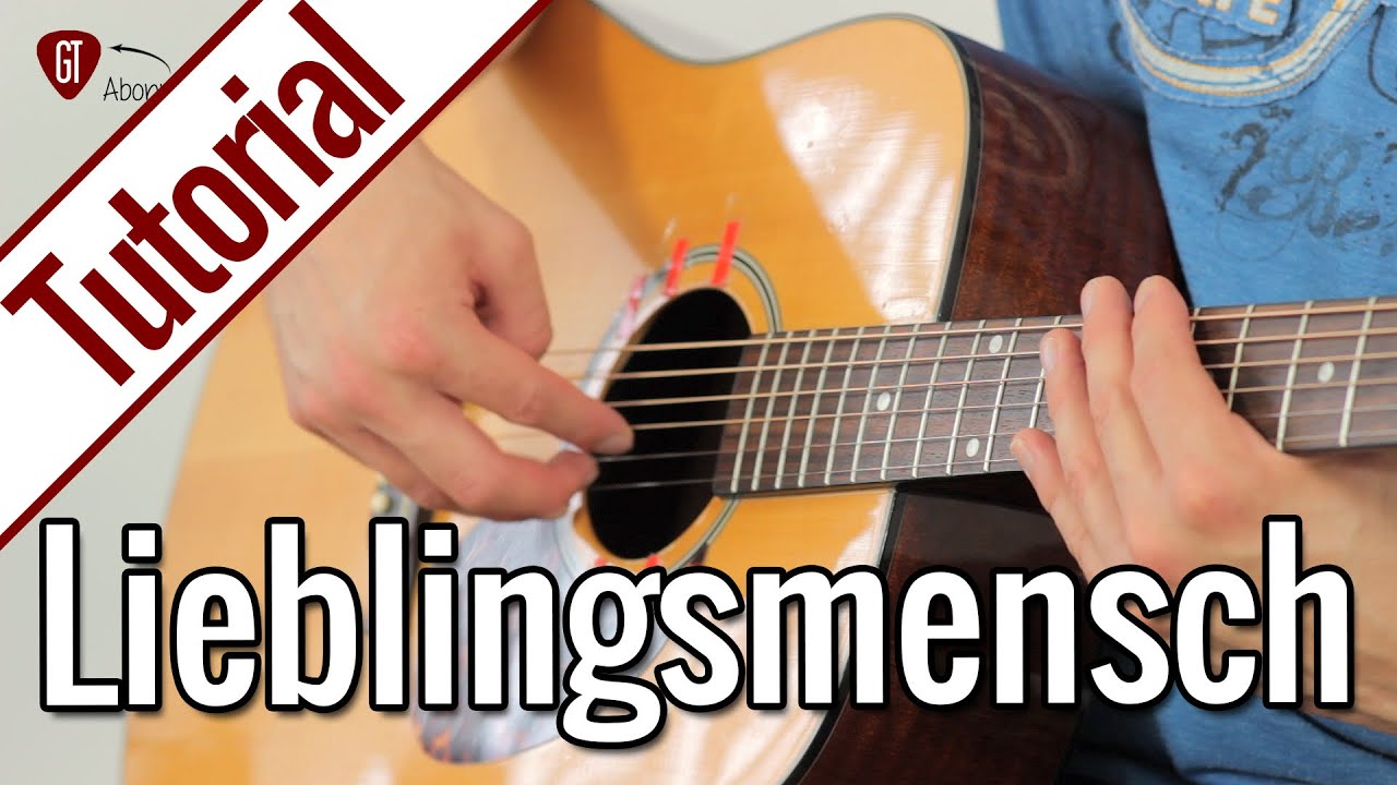 Namika - Lieblingsmensch | Gitarren Tutorial Deutsch