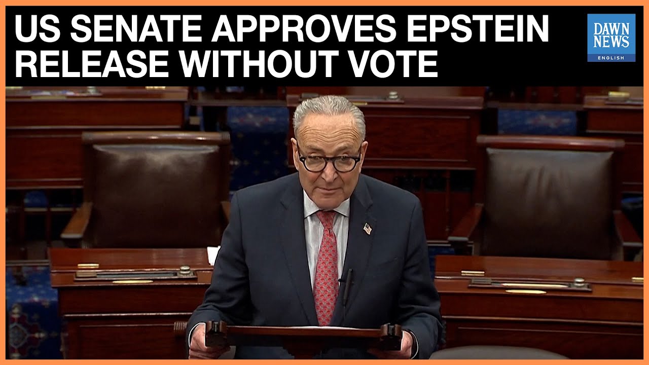 US Senate Clears Epstein Files Transparency Act Without Vote, Trump Set to Sign Full Release