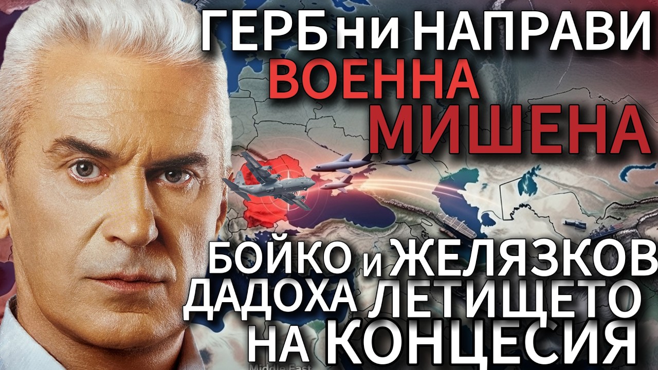 СВОБОДА С ВОЛЕН СИДЕРОВ: ГЕРБ НИ НАПРАВИ ВОЕННА МИШЕНА. БОЙКО И ЖЕЛЯЗКОВ ДАДОХА ЛЕТИЩЕТО НА КОНЦЕСИЯ