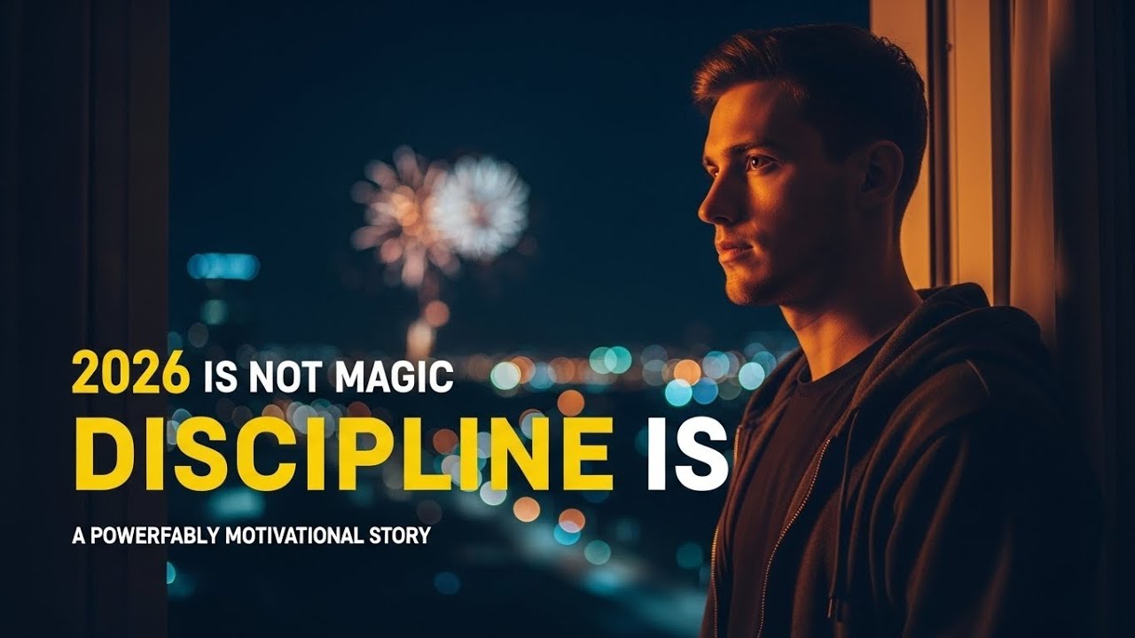 2026 Is Not Magic — Discipline Is | A Powerful Motivational Story