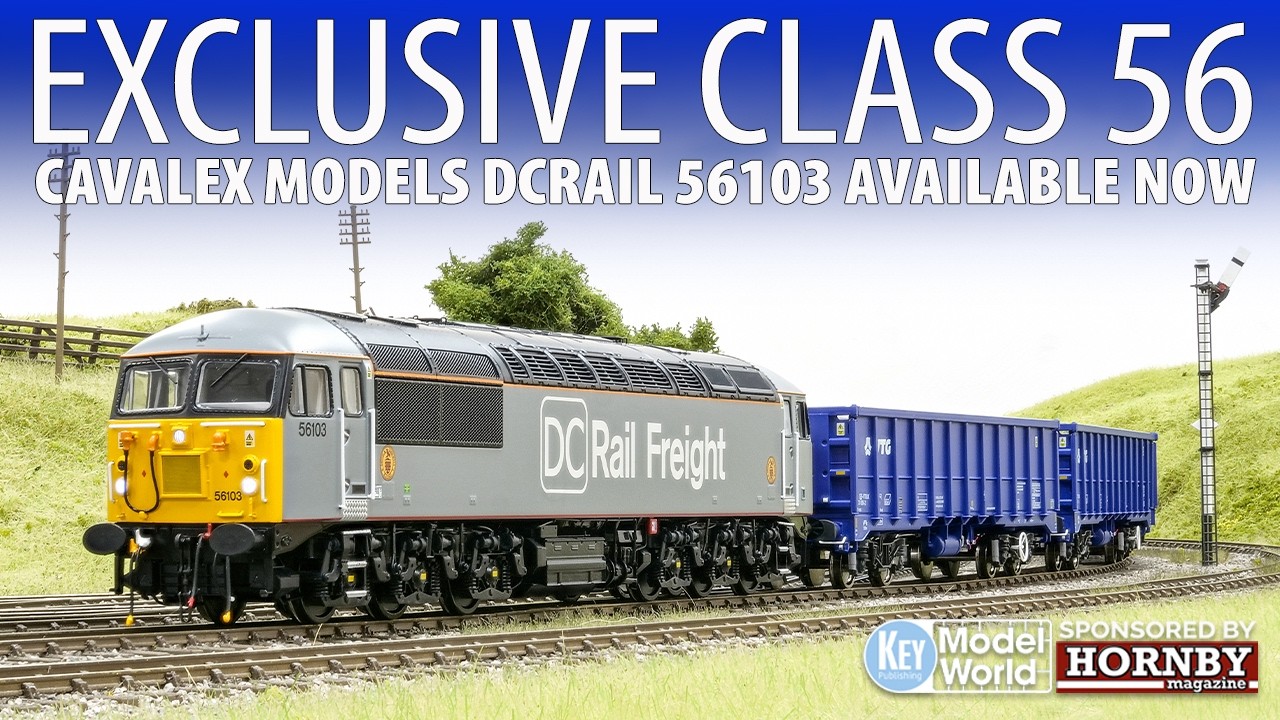 Эксклюзивная лимитированная серия моделей Cavalex Models Class 56 56103 уже в продаже!