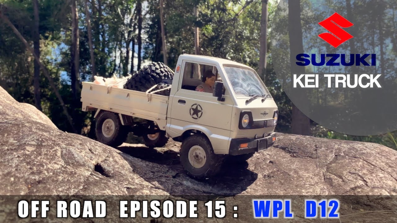 WPL D12  modified 4x4 Off Road Trail