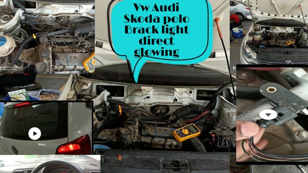 VW Polo 1.2 petrol brack light direct continues how to rectify mob 8095718445