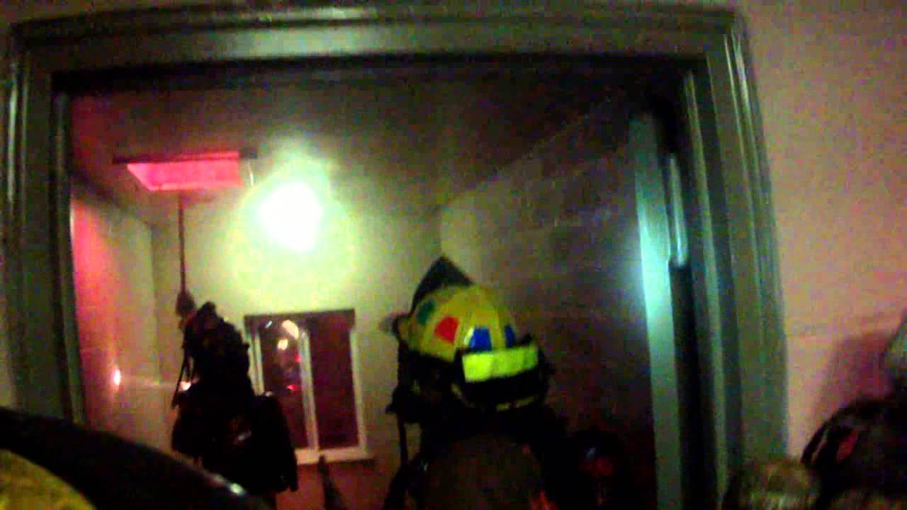 WFD Helfrich Springs 2nd Alarm Apartment Fire - FC1080 Helmet Cam - 10.27.13
