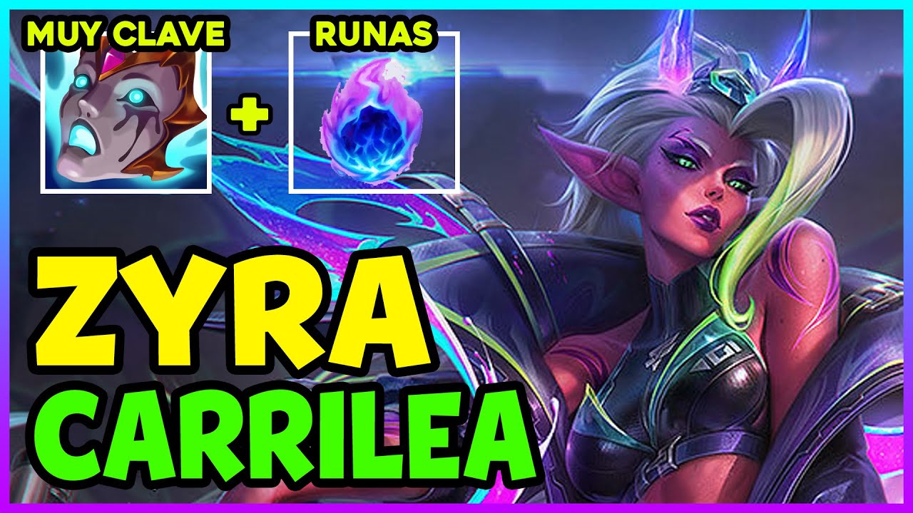 🔥 *DELETEA RIVALES* COMO JUGAR ZYRA JUNGLA S15 GUÍA ESPAÑOL | TEMPORADA 15 LOL 2025