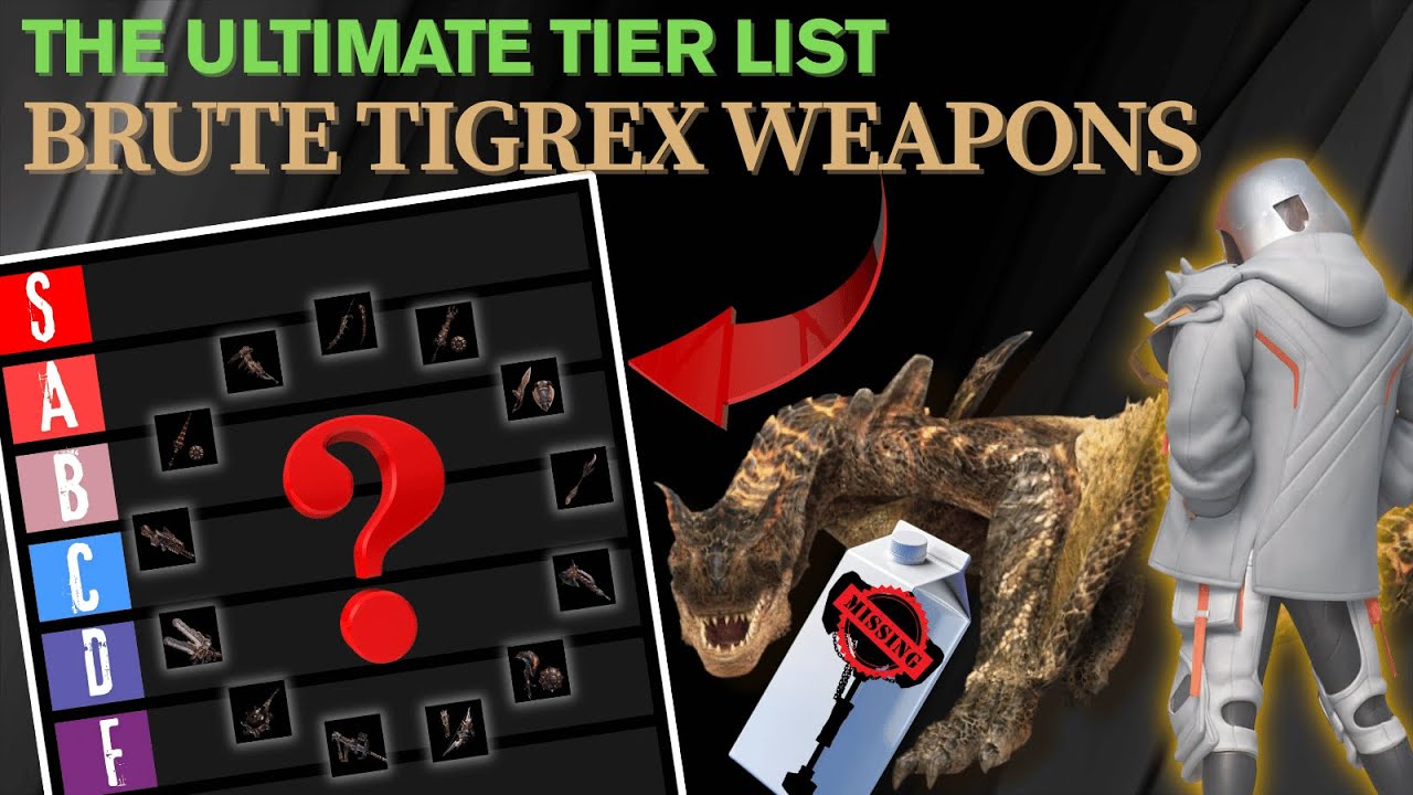 НОВОЕ ОРУЖИЕ Brute Tigrex уже здесь! Давайте разберём их по рангам! | MHNow
