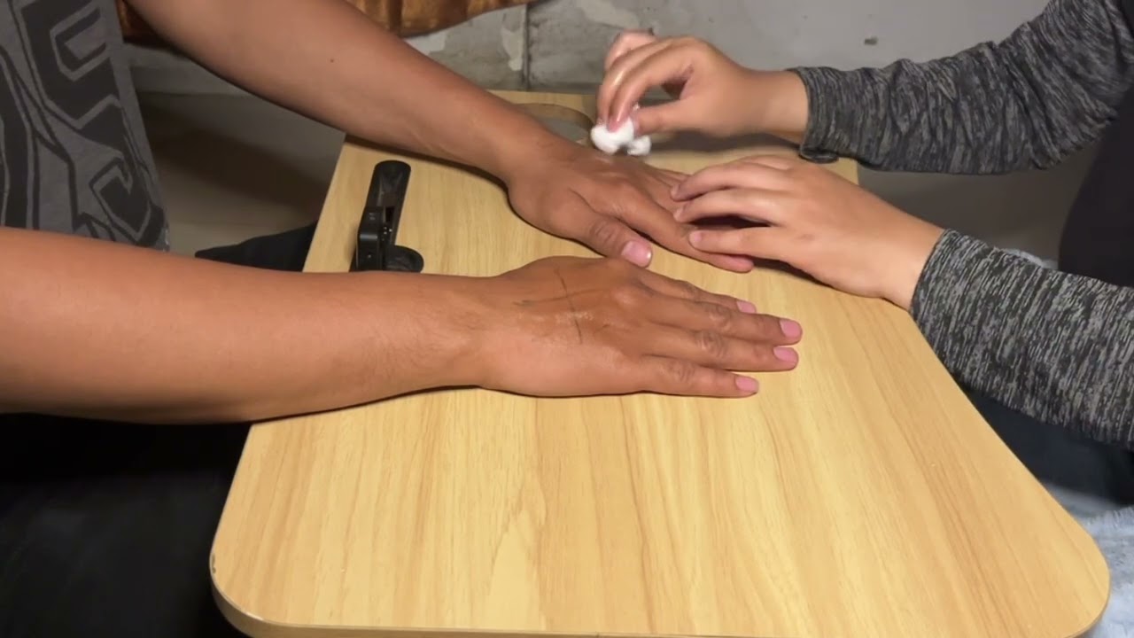 Medical ASMR Allergy Test on Hands (Role Play, No Talking)