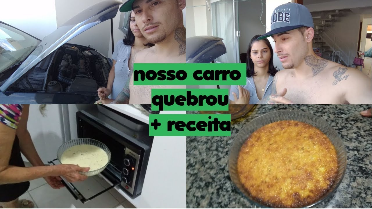 NOSSO CARRO QUEBROU + RECEITA DE DOCE DA PENHA COM A VÓ DO REGINALDO.