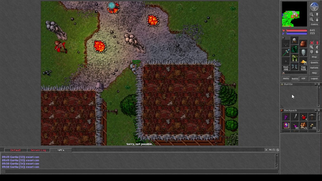 Tibia- Amazon Camp Quest: 100gp, 2 Black Pearls, Crystal Necklace, White Pearl, Dwarven Ring