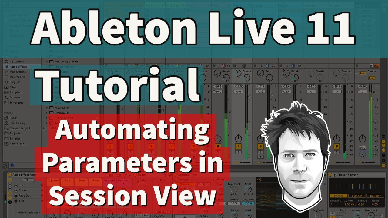 Ableton Live 11 Tutorial - Automating Parameters in Session View