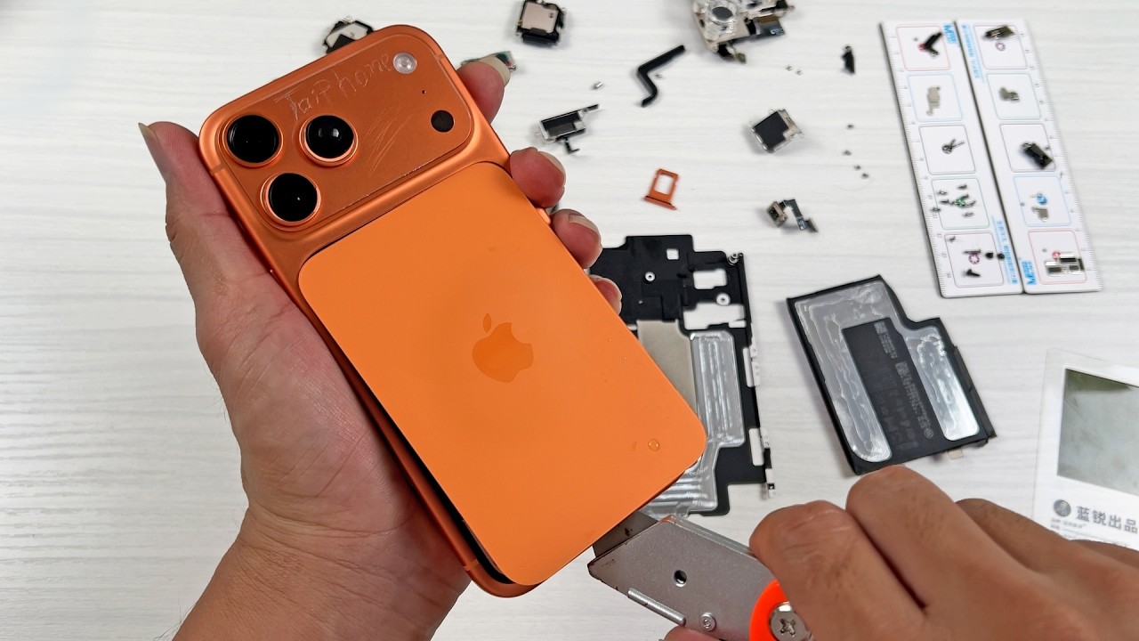 iPhone 17 Pro Max Teardown & Durability Test