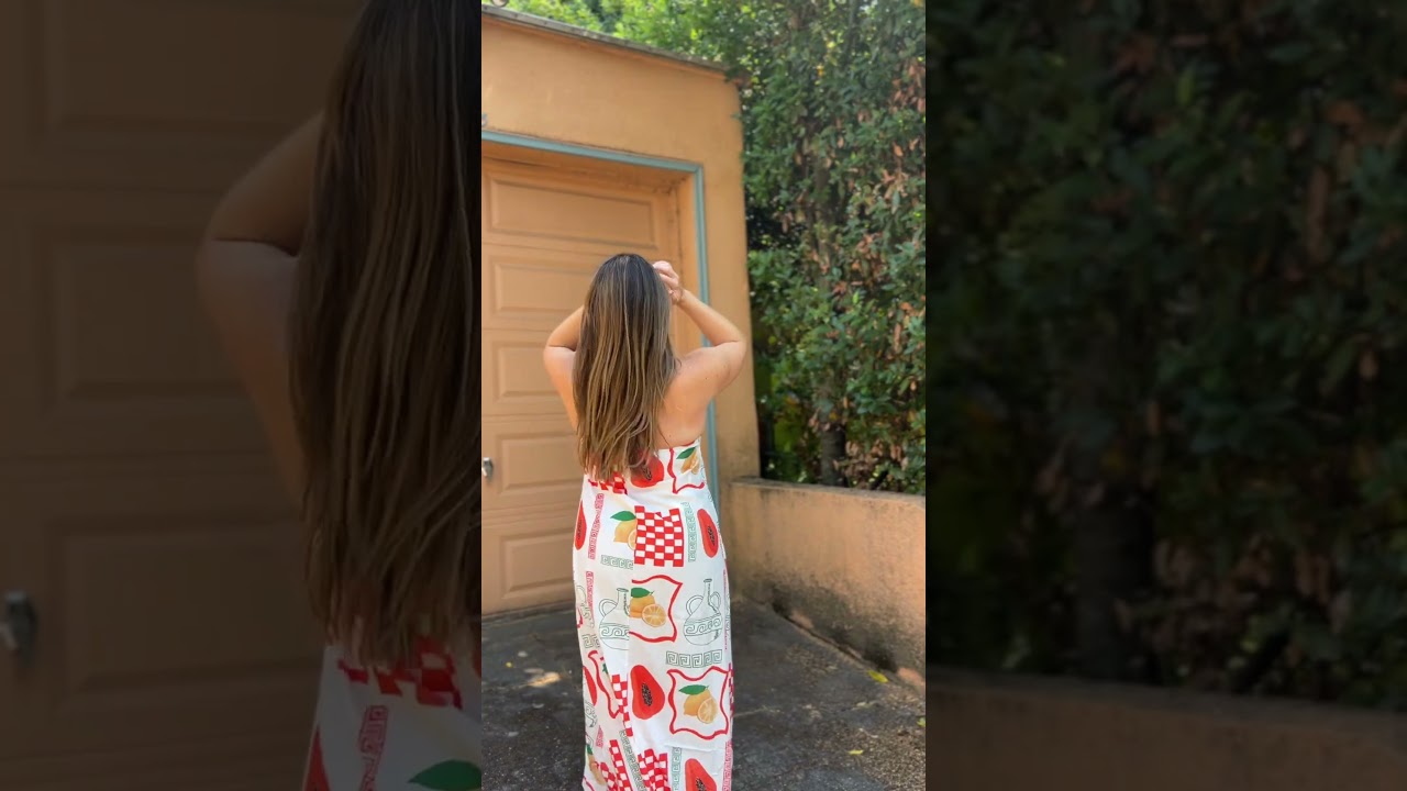 Summer Style Ideas - Fruit Print Dress