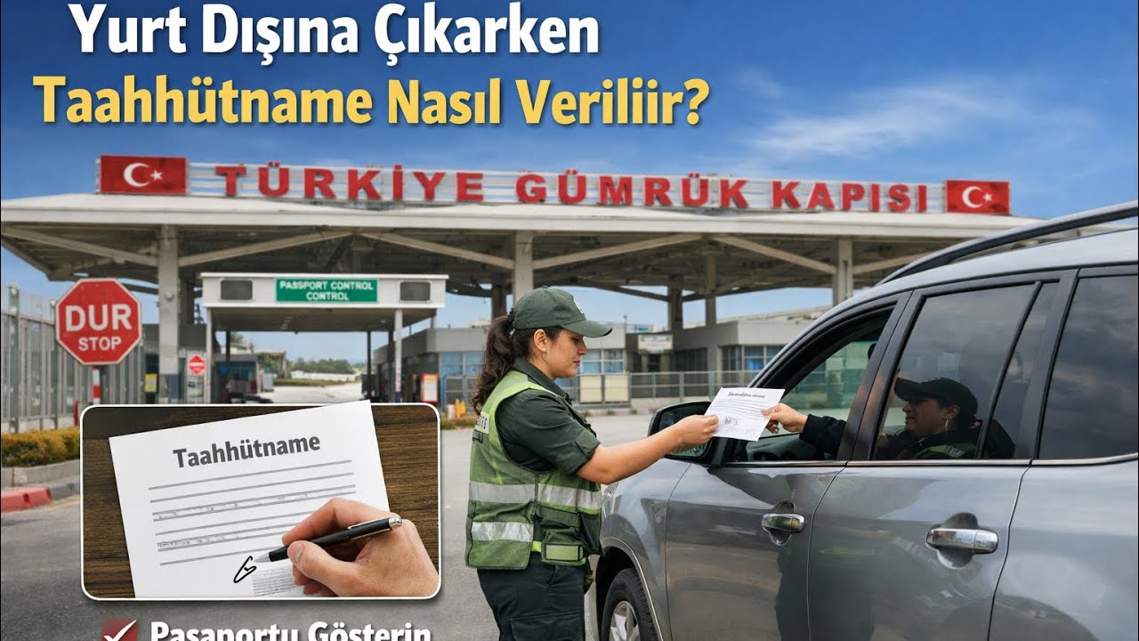Araçsız çıkış yaparken 4458  Gümrük kanuna takılma!