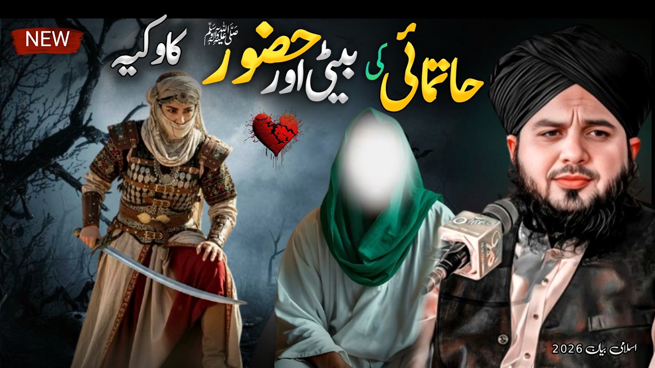 Hatimatai ki Beti aur Huzoor ﷺ ka Beautiful ❤️ waQia || Peer Ajmal Raza Qadri Bayan