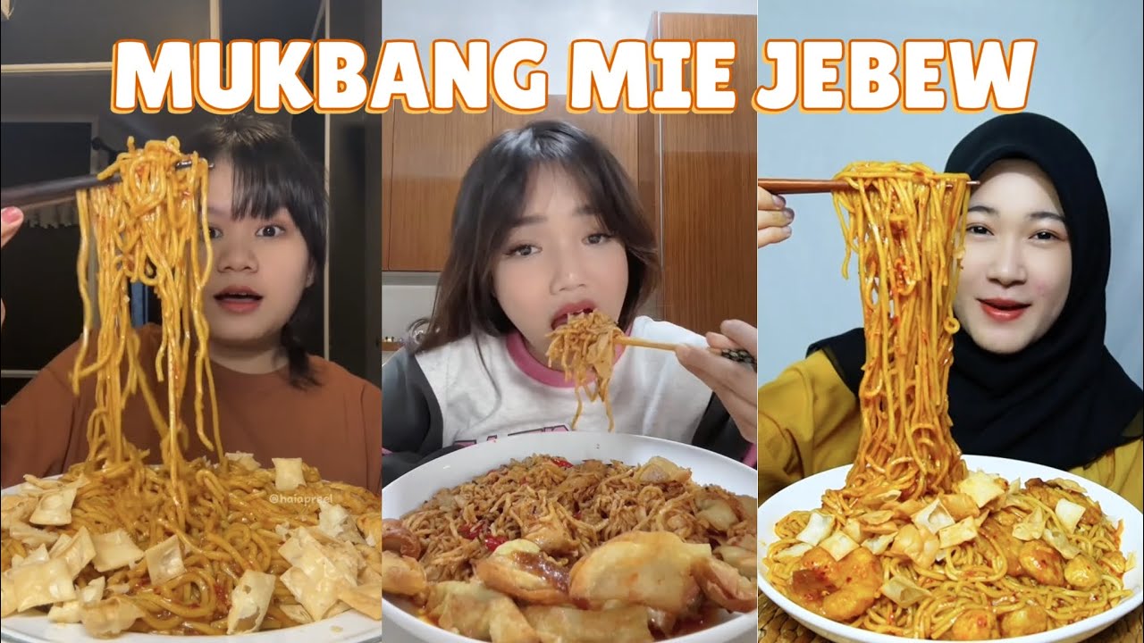 MUKBANG MIE JEBEW 🤤🥵🔥 ||